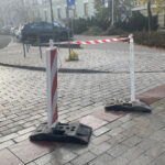 24.10.2024 Kielce. Płyty na placu Moniuszki do wymiany / Fot. Wiktor Taszłow - Radio Kielce