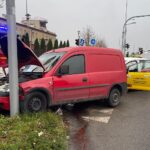 30.10.2024. Kielce. Wypadek / Fot. Wiktor Taszłow - Radio Kielce