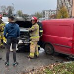 30.10.2024. Kielce. Wypadek / Fot. Wiktor Taszłow - Radio Kielce