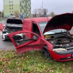Zderzenie dwóch aut na ulicy Grunwaldzkiej. Jedna osoba ranna