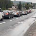 04.10.2024. Kostomłoty. Droga krajowa nr 74 / Fot. Jarosław Kubalski - Radio Kielce