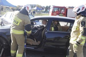 19.10.2024. Morawica. Ćwiczenia strażackie / Fot. Jarosław Kubalski - Radio Kielce