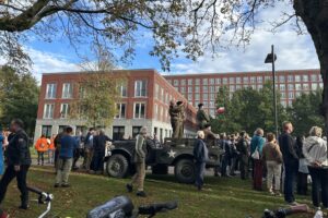 26.10.2024. Breda. 80. rocznica wyzwolenia Bredy przez 1. Dywizję Pancerną pod dowództwem gen. Stanisława Maczka / Fot. Renata Morąg - Radio Kielce