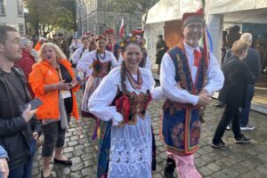 26.10.2024. Breda. 80. rocznica wyzwolenia Bredy przez 1. Dywizję Pancerną pod dowództwem gen. Stanisława Maczka / Fot. Renata Morąg - Radio Kielce