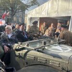 26.10.2024. Breda. 80. rocznica wyzwolenia Bredy przez 1. Dywizję Pancerną pod dowództwem gen. Stanisława Maczka. Na zdjęciu: Porucznik Eugeniusz Niedzielski, ostatni żyjący żołnierz gen. Maczka. / Fot. Renata Morąg - Radio Kielce