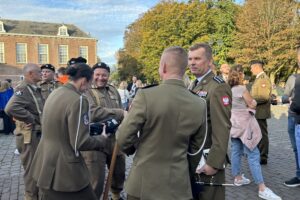 26.10.2024. Breda. 80. rocznica wyzwolenia Bredy przez 1. Dywizję Pancerną pod dowództwem gen. Stanisława Maczka / Fot. Renata Morąg - Radio Kielce