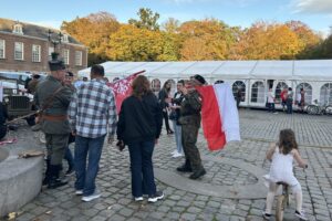 26.10.2024. Breda. 80. rocznica wyzwolenia Bredy przez 1. Dywizję Pancerną pod dowództwem gen. Stanisława Maczka / Fot. Renata Morąg - Radio Kielce