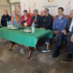 Ekipa serialu „Ojciec Mateusz" w Sandomierzu / Fot. Grażyna Szlęzak - Radio Kielce