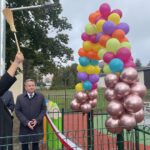 03.10.2024. Staszów. Otwarcie integracyjnego placu zabaw / Fot. Grażyna Szlęzak - Radio Kielce