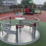 03.10.2024. Staszów. Otwarcie integracyjnego placu zabaw / Fot. Grażyna Szlęzak - Radio Kielce