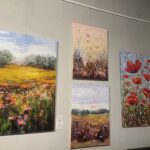 12.10.2024 Sandomierz. Wystawa "Wspomnienie lata" / Fot. Grażyna Szlęzak - Radio Kielce