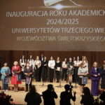 01.10.2024 Kielce. Uroczysta Inauguracja Roku Akademickiego Uniwersytetów Trzeciego Wieku z woj. świętokrzyskiego / Fot. Jarosław Kubalski - Radio Kielce