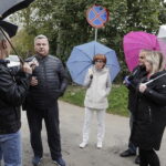 02.10.2024 Kielce. Program "Interwencja" Radia Kielce i TVP3 Kielce na ulicy Chałubińskiego / Fot. Jarosław Kubalski - Radio Kielce