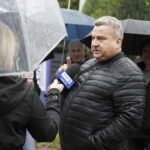 02.10.2024 Kielce. Program "Interwencja" Radia Kielce i TVP3 Kielce na ulicy Chałubińskiego / Fot. Jarosław Kubalski - Radio Kielce