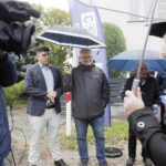 02.10.2024 Kielce. Program "Interwencja" Radia Kielce i TVP3 Kielce na ulicy Chałubińskiego / Fot. Jarosław Kubalski - Radio Kielce