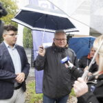 02.10.2024 Kielce. Program "Interwencja" Radia Kielce i TVP3 Kielce na ulicy Chałubińskiego / Fot. Jarosław Kubalski - Radio Kielce