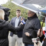 02.10.2024 Kielce. Program "Interwencja" Radia Kielce i TVP3 Kielce na ulicy Chałubińskiego / Fot. Jarosław Kubalski - Radio Kielce