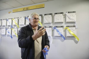 05.10.2024. Kielce. Hala Legionów. Odsłonięcie Galerii Sław Iskry Kielce / Fot. Jarosław Kubalski - Radio Kielce