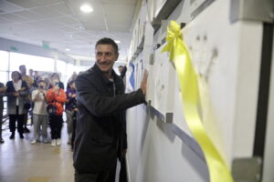 05.10.2024. Kielce. Hala Legionów. Odsłonięcie Galerii Sław Iskry Kielce / Fot. Jarosław Kubalski - Radio Kielce