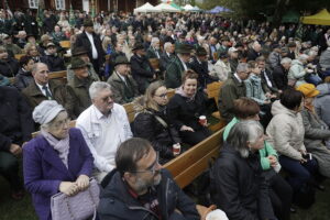 06.10.2024 Tokarnia. Park etnograficzny. Hubertus Świętokrzyski / Fot. Jarosław Kubalski - Radio Kielce