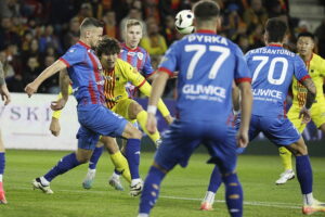 18.10.2024 Kielce. Mecz Korona Kielce - Piast Gliwice / Fot. Jarosław Kubalski - Radio Kielce