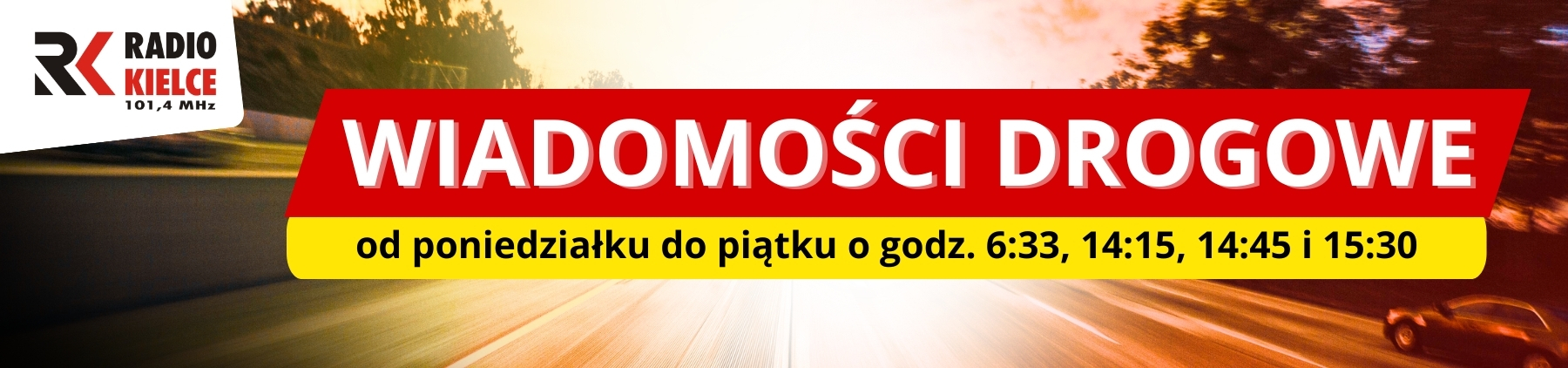 WIADOMOŚCI DROGOWE -RADIO KIELCE