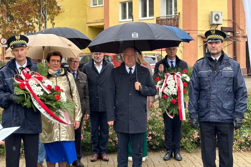 11.10.2024. Ostrowiec Św, Rocznica likwidacji getta. / Fot. UM Ostrowiec Św.