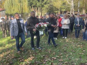 12.10.2024. Brody. Uroczystości upamiętniające zwycięską potyczkę majora Henryka Dobrzańskiego. / Fot. Anna Głąb - Radio Kielce