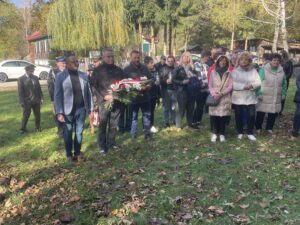 12.10.2024. Brody. Uroczystości upamiętniające zwycięską potyczkę majora Henryka Dobrzańskiego. / Fot. Anna Głąb - Radio Kielce