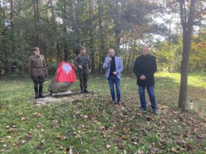 12.10.2024. Brody. Uroczystości upamiętniające zwycięską potyczkę majora Henryka Dobrzańskiego. / Fot. Anna Głąb - Radio Kielce