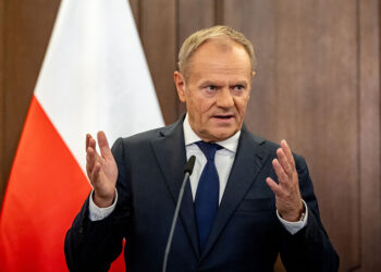 Premier Donald Tusk / Fot. PAP/EPA Martin Divisek