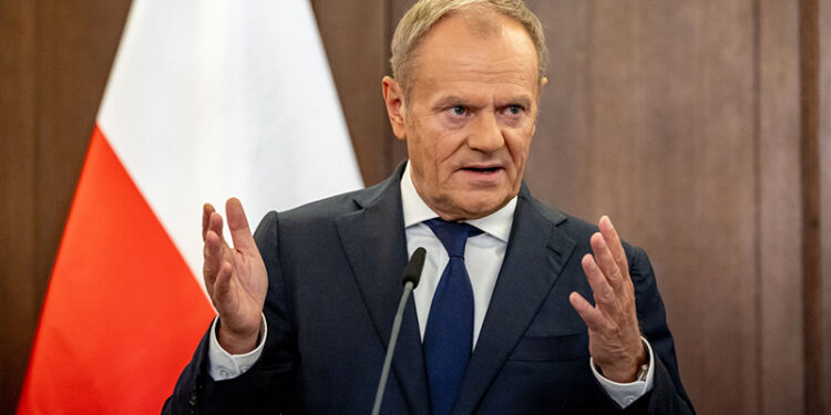 Premier Donald Tusk / Fot. PAP/EPA Martin Divisek