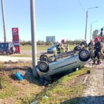 10.10.2024. Wolica. Wypadek / źródło: straż pożarna
