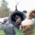 Przygotowanie MiG-a 21PF do transportu do Kielc / Fot. Wojciech Habdas