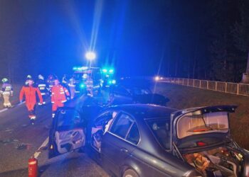 03.10.2024 Niwy. Wypadek / Fot. Straż Pożarna