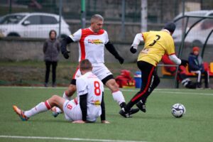 Świętokrzyska Liga Oldbojów. Korona Kielce - Star Starachowice / Fot. Krzysztof Klimek