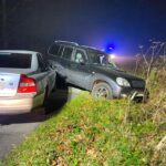 11.11.2024. Zrębin. Wypadek / źródło: KPP Staszów