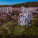 Kielce. Ulica Krakowska. Trzysegmentowy budynek wielorodzinny - wizualizacja / Źródło: idea.kielce