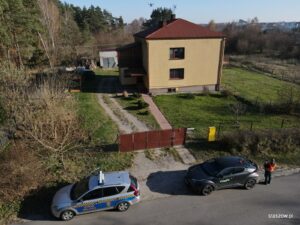 Staszów. Dron antysmogowym / Fot. staszow.pl