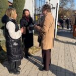 01.11.2024. Opatów. Kwesta na rzecz ratowania zabytkowych nagrobków / Fot. Grażyna Szlęzak - Radio Kielce