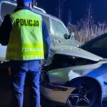 11.11.2024. Zrębin. Wypadek / źródło: KPP Staszów