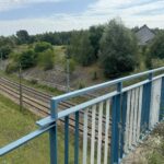 Ruda. Most nad torami kolejowymi / Fot. UG Brody