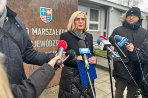 29.11.2024. Kielce. Konferencja Renaty Janik - marszałek województwa świętokrzyskiego / Fot. Izabela Mortas-Rubak - Radio Kielce