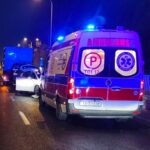 13.11.2024. Kielce. Wypadek / źródło: PSP Kielce