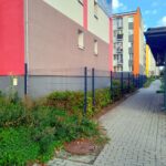 Kielce. Ulica Jesionowa. Planowana lokalizacja ekranu akustycznego / Fot. Krzysztof Czmiel