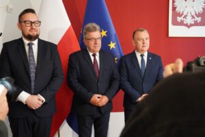 05.11.2024. Kielce. Konferencja prasowa przed Świętem Niepodległości / Fot. Świętokrzyski Urząd Wojewódzki w Kielcach