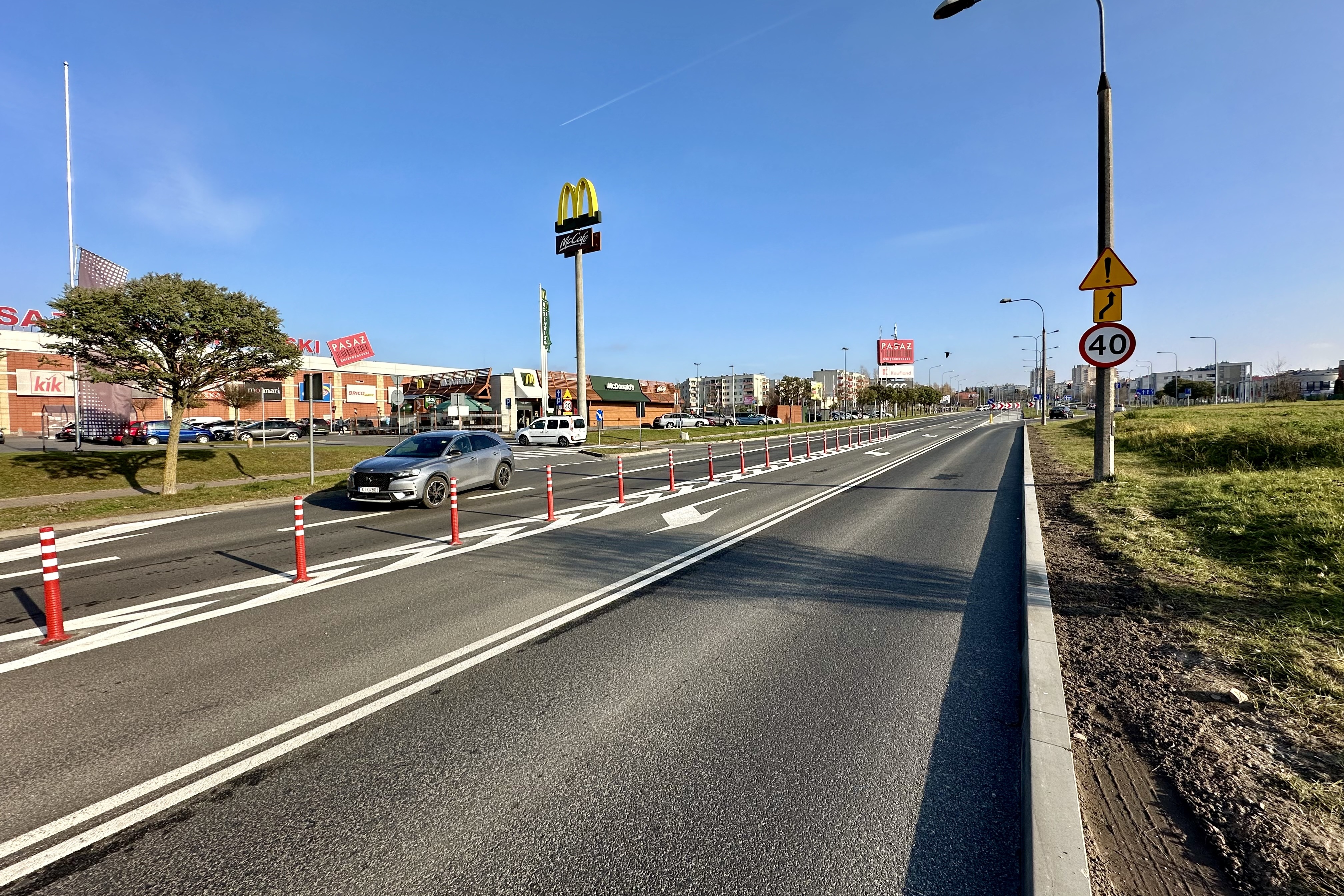 Odcinek ważnej drogi na kieleckich Ślichowicach wyremontowany