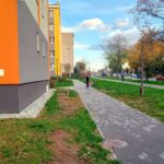Kielce. Ulica Jesionowa. Planowana lokalizacja ekranu akustycznego / Fot. Krzysztof Czmiel