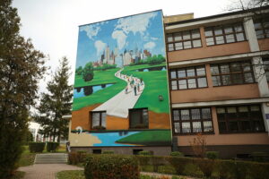 Kielce malują historię. Mural gotowy do odsłonięcia