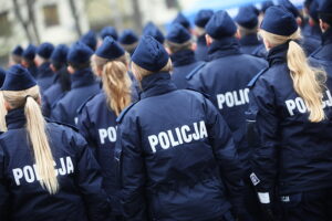 7.11.2024. Kielce. Uroczystość ślubowanie policjantów / Fot. Wiktor Taszłow – Radio Kielce